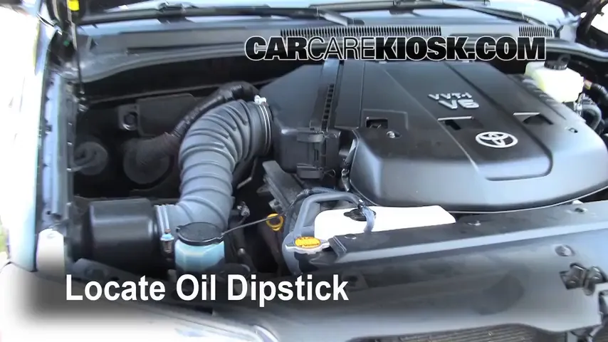 2008 Toyota 4Runner SR5 4.0L V6 Oil Check Oil Level